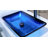 22.25"L x 14.25"W Glass Vessel Sink Rectangular Tempered Glass Bathroom Basin with Pop-up Drain-124049631-124049637
