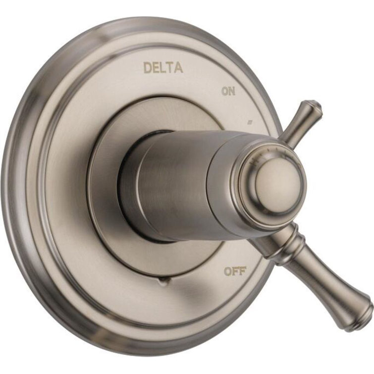 Delta T17T097-SS Cassidy Volume Control Faucet Trim with Lever Handles