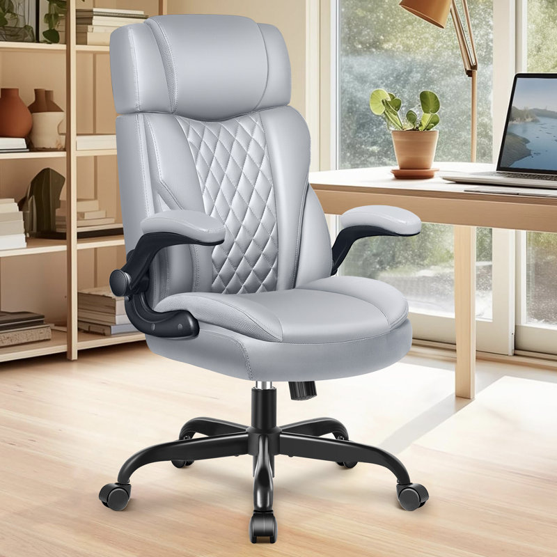 Meraris Executive Chair with Headrest, Gray