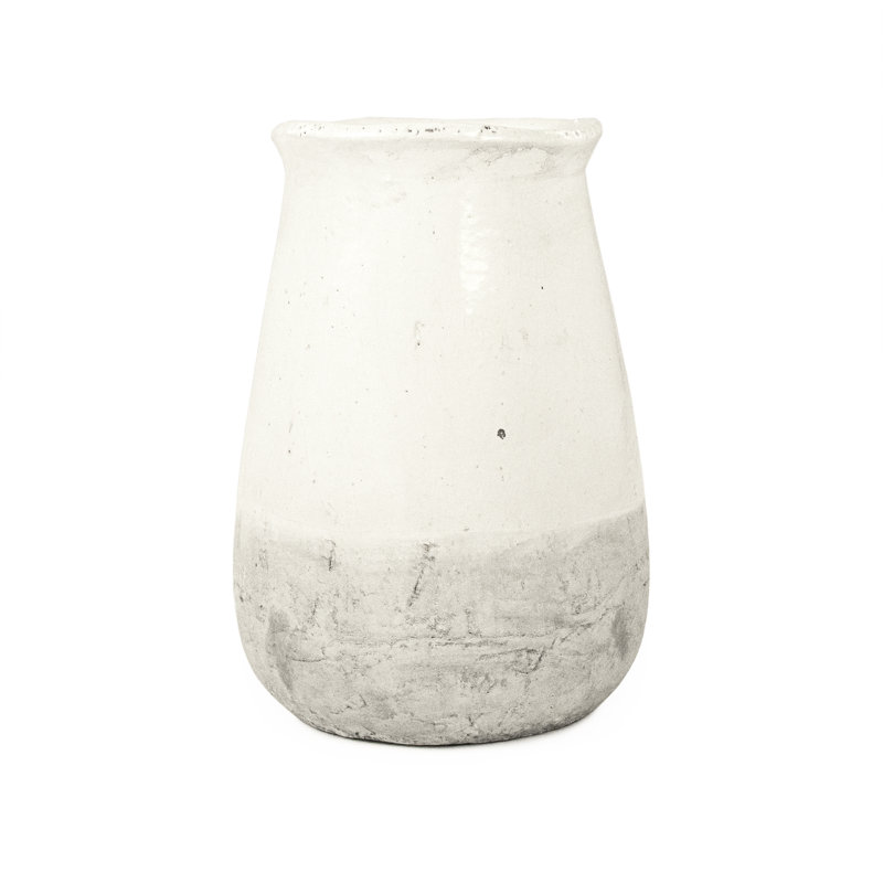 Pot en céramique Selest intérieur / extérieur, H 20 po x l 13 po x P 13 po