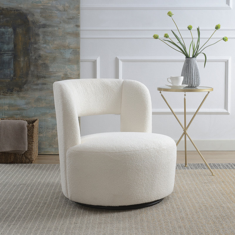 Fauteuil confortable en polyester pour diverses pièces, rehaussant le style intérieur