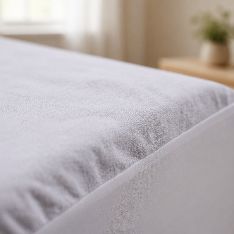 Breathable Terry Loop Liquid-Repelling Mattress Protector