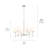 6 - Light Steel Dimmable Chandelier-1586587348