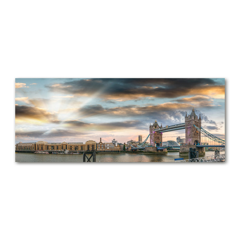 Tower Bridge London - Wrapped Canvas Print
