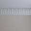 H 9 1/4 po x P 7 1/2 po x F 11 7/8 po x L 94 1/2 po, (répétition 4 7/8 po), moulure couronnée Titus