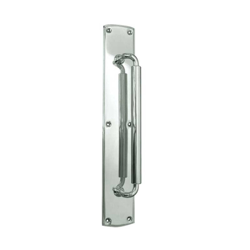 Chatsworth Single Dummy Door Handle, Polished Chrome