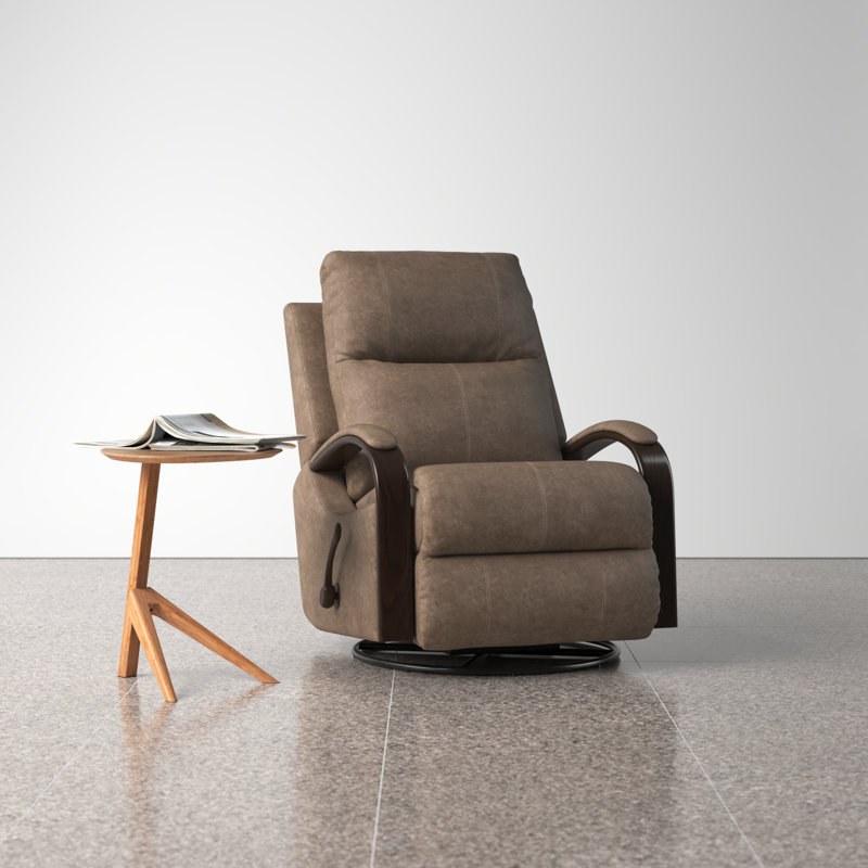 Fauteuil inclinable et pivotant pivotant Fouts, Portabella