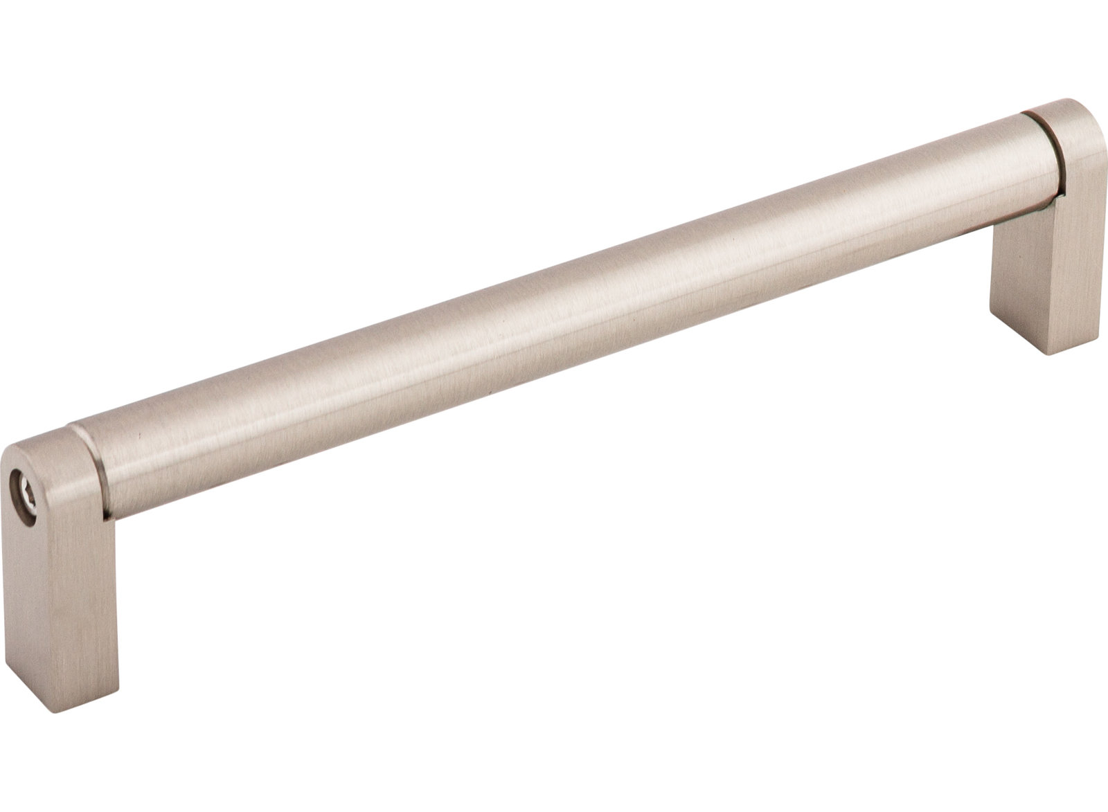 Pennington Bar Cabinet Pull, Brushed Satin Nickel, 6 5/16" Center to Center