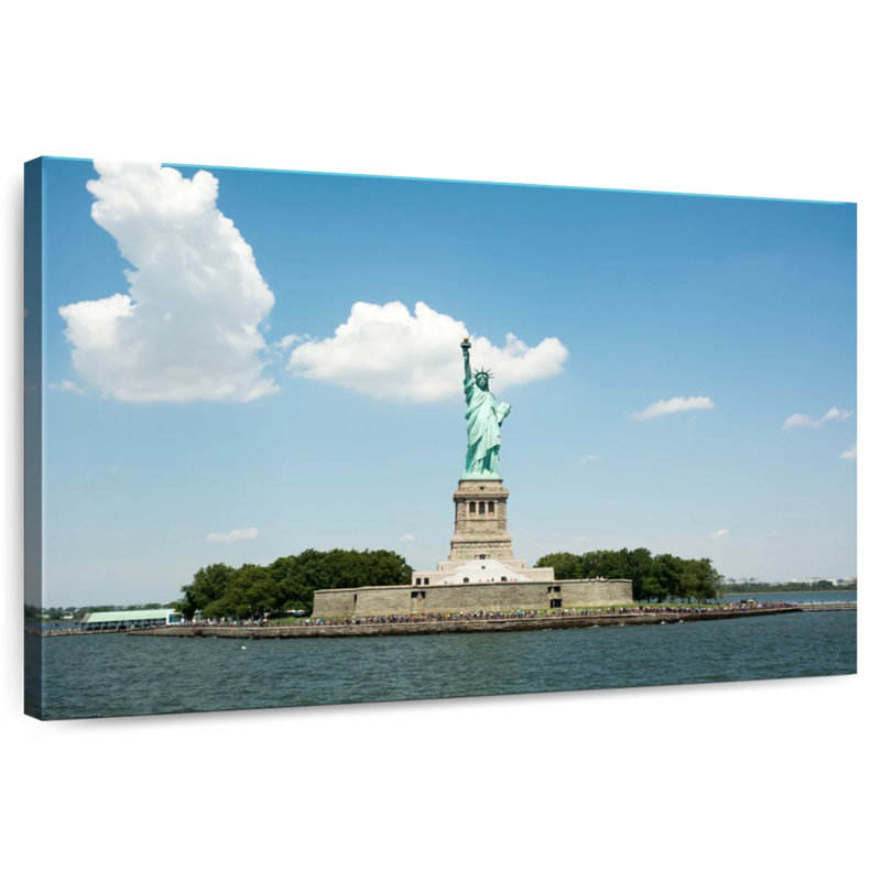Ravi Historic Liberty Island, 16" H x 24" W