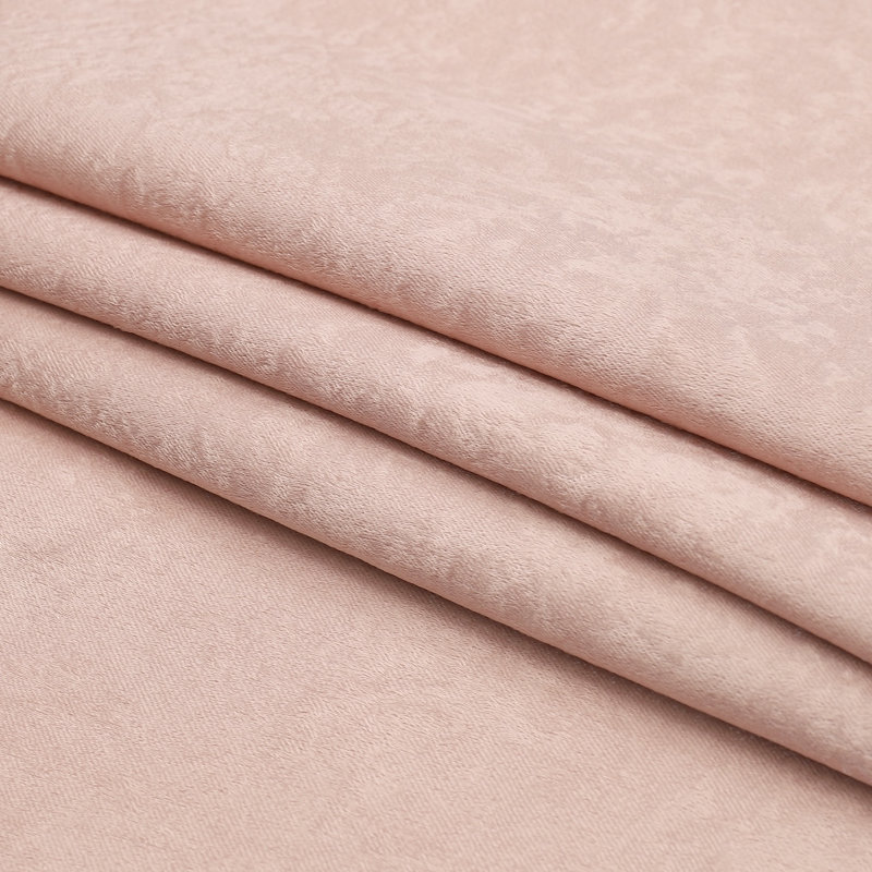 Eruh Semi Sheer Curtain Pair, Rose