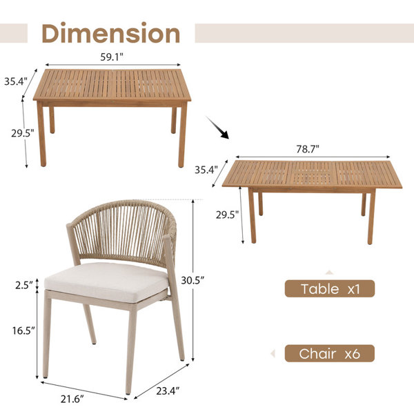 Dimensions du produit