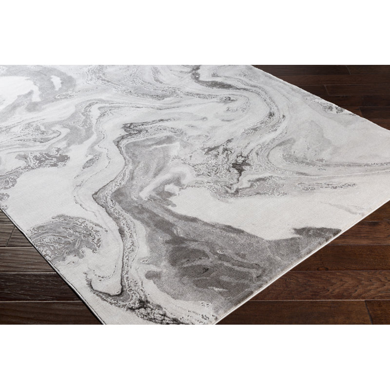 Bridgeton Abstract Indoor Rug, Rectangle 6'7" x 9'6"