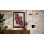 Burgundy Silks Minimalist - Framed Print-978207806-978207795