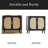 Buffet Cabinet With Storage, Accent Bathroom Floor Cabinet,With Two Doors And 4 Compartments Forstorage,Cabinet With Solid Wood Feet,Sideboard Cabinet For Hallway, Entry, Living Room-1716484850
