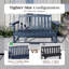 High-Density Polyethylene (HDPE) Outdoor Bench-807934503