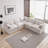 115'' Down Feather Fluffy Modular Sofa Chaise-1836702152