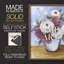 Tea Rose Posey II, reproduction encadrée - bois massif-690941800-690941814