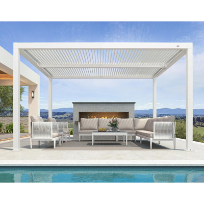 4m x 3.3m Aluminum Pergola