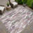 Machine Washable Indoor/Outdoor Bricen ACN2329 Stripes Rug-1566042741