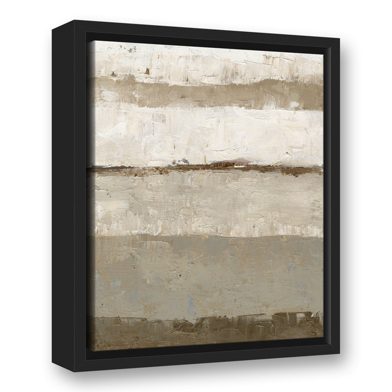 " Neutral Stripes ", 15.75" H x 12.75" W