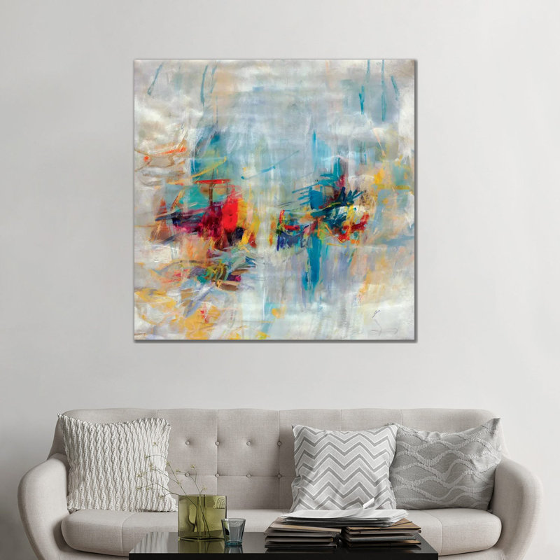" New Decade " by Julian Spencer, Wrapped Canvas, No Mat, 48" H x 48" W x 1.5" D
