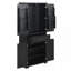 Armoire de rangement pour salle de bain avec portes et tiroir, plusieurs espaces de rangement, tablette réglable-564610157