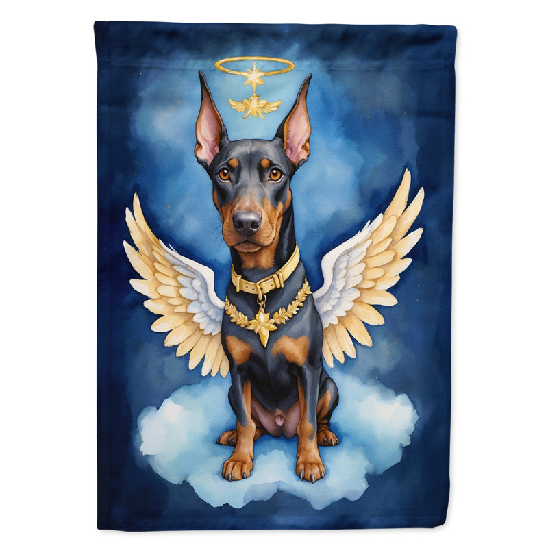 Drapeau Doberman Pinscher My Angel House