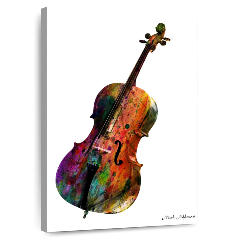 Abarca Cello, 51" H x 34" W