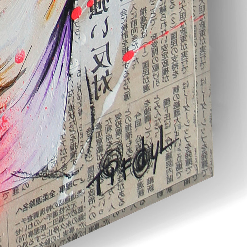 Winston Porter «Visionary 3» par Taka Sudo, art mural en verre acrylique, ACR-37030, H 16 po x l 12 po x P 0,13 po