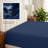 260 Thread Count Organic Cotton Percale Fitted Sheet-60582298-110687269