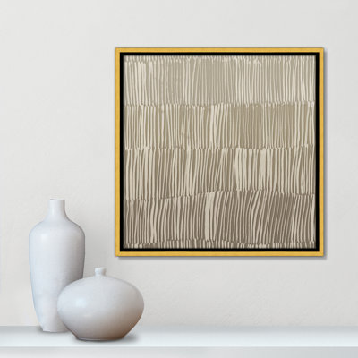 Linear Calm II - Square Version Print by 