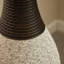 Vase de plancher de 39 pouces de hauteur designer - Rotin artificiel durable - Élégante finition bicolore brun foncé - Décoration idéale pour le salon, la chambre à coucher, le vestibule - Élégante pièce de décoration intérieure