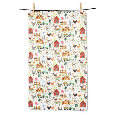 Barnyard Images Tea Towel