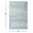 Kempner Hand-Tufted Blue/Ivory Wool Area Rug-736459300