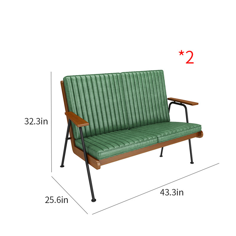 Banc rembourré en similicuir