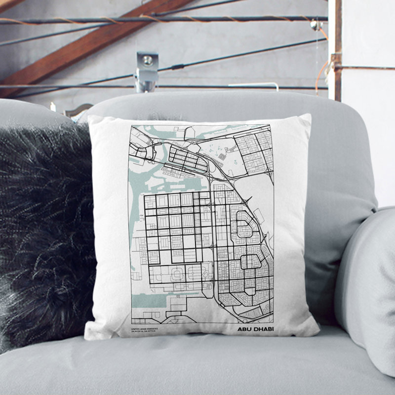Square Cushion, 40cm H x 40cm W x 15cm D
