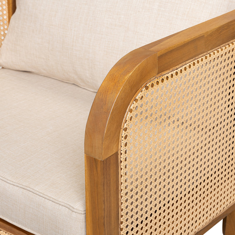 Chaise avec accoudoirs de patio Kirkby