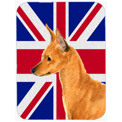 Union Jack Wood Glass Cutting Board