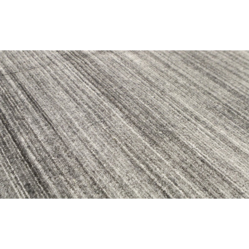 Striped Area Rug in Gray