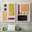 Essie Abstract I - Ensemble de 2 reproductions d'art-600273629-600273628-600273630