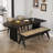 Healthy and natural solid wood table set-107395915