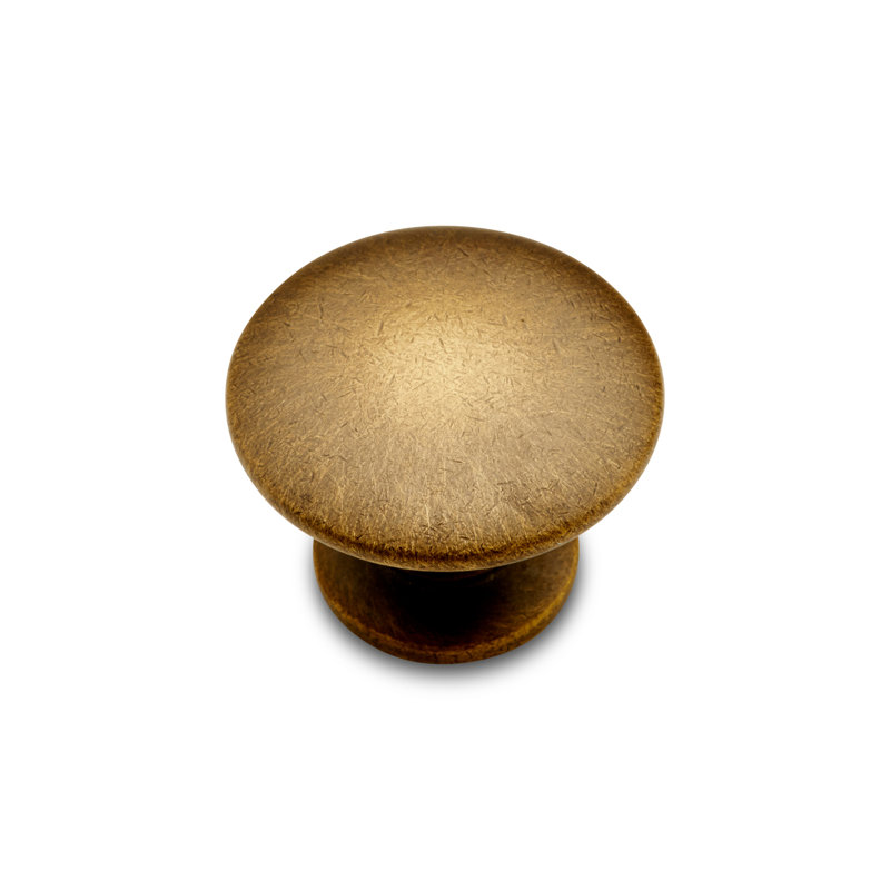 Poignée champignon 1 1/4 po Flat Face CK Series, Antique English