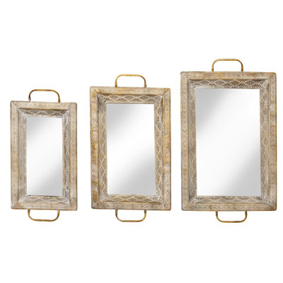 Metal Tray - Set of 3
