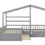 Lit plateforme simple avec trois tiroirs de rangement-633638590