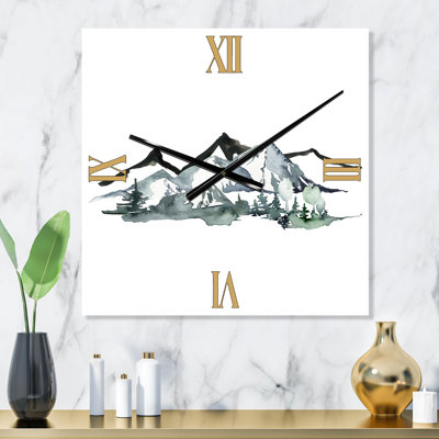 Metal Wall Clock