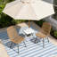 Chaise de patio en rotin
