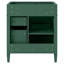 Meuble-lavabo de salle de bain sans lavabo supérieur, armoire de rangement moderne avec 2 tiroirs et un tiroir basculant-238564674-238564697