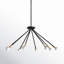Anika 8 Light Metal Dimmable Sputnik Chandelier