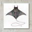 «Eagle Ray 2» par Stellar Design Studio, art mural en verre acrylique-2029309841