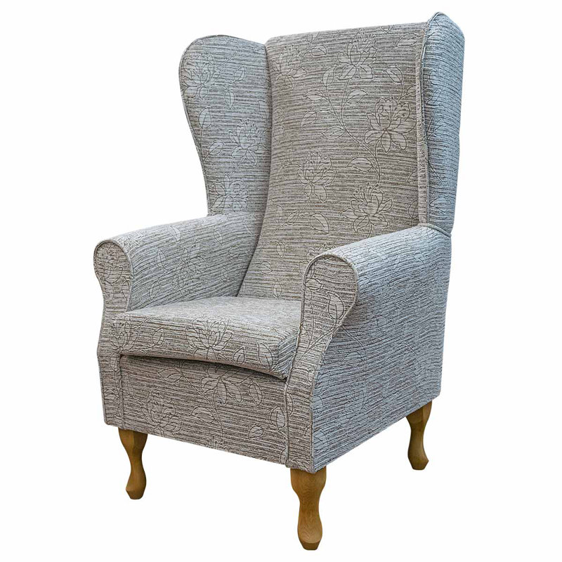 79cm Wide Tufted Wingback Chair